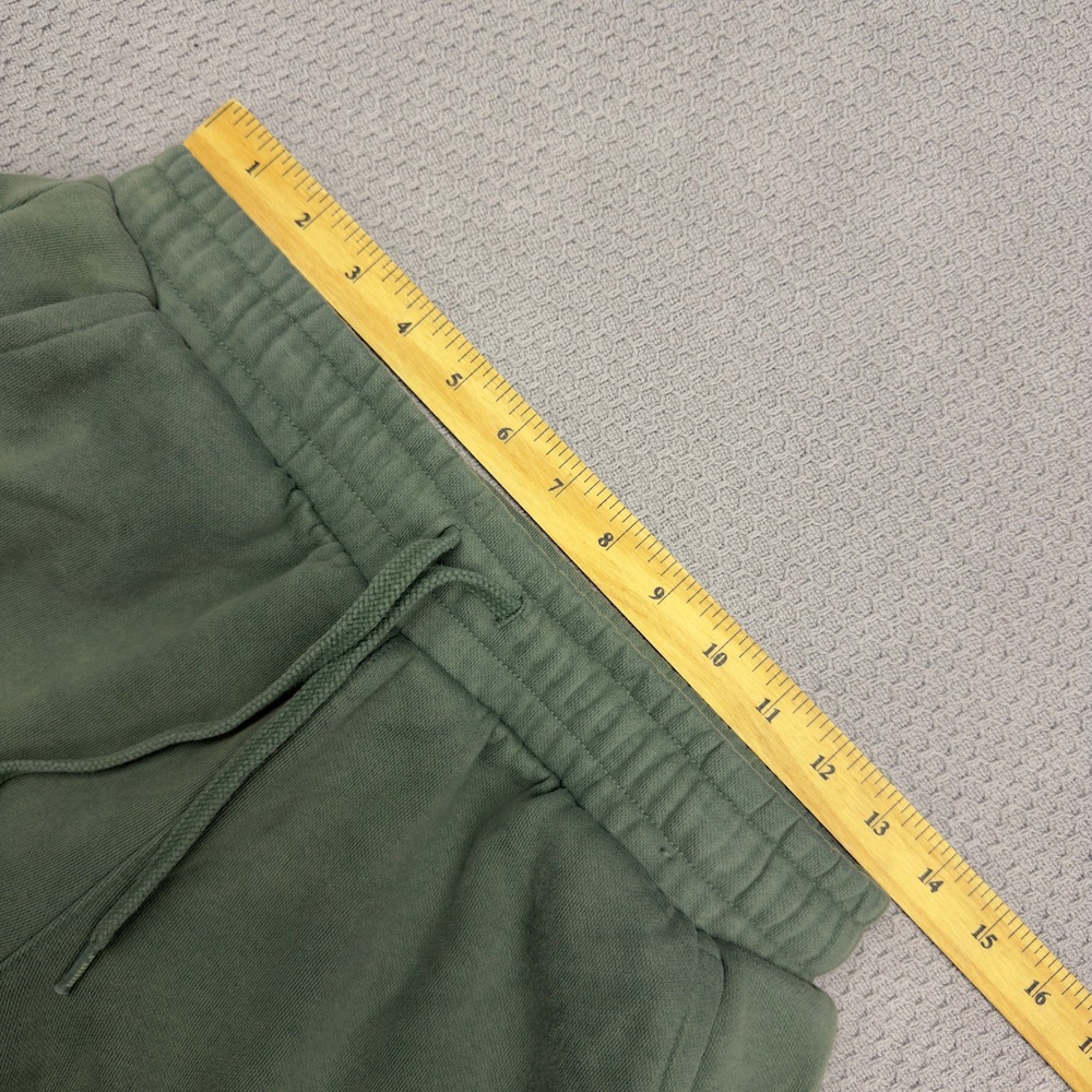 Puma Joggers Womens Small Teal Fleece Sweatpants Drawstring Cozy Relaxed Casual - Picture 8 of 9